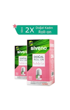 Siveno Kadınlar için Doğal Roll-On 50 ML x 2 Siveno Kadınlar için Doğal Roll-On 50 ML x 2