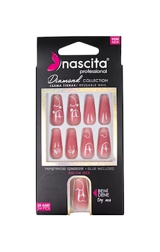 Nascita Diamond Taşlı Takma Tırnak 24'lü Set Nasnaıl00254 Nascita Diamond Taşlı Takma Tırnak 24'lü Set Nasnaıl00254