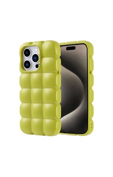 Apple Uyumlu iPhone 15 Pro Kılıf Parlak Esnek Silikon Zore Dom Dom Kapak Yeşil Apple Uyumlu iPhone 15 Pro Kılıf Parlak Esnek Silikon Zore Dom Dom Kapak Yeşil