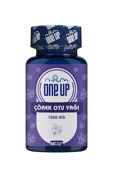 One Up Çörek Otu Yağı Aromasız 1000 Mg 60 Yumuşak Kapsül One Up Çörek Otu Yağı Aromasız 1000 Mg 60 Yumuşak Kapsül
