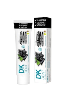 Dermokil DK Dent Doğal Aktif Karbon Ekstra Beyazlatıcı Diş Macunu 100 ML Dermokil DK Dent Doğal Aktif Karbon Ekstra Beyazlatıcı Diş Macunu 100 ML