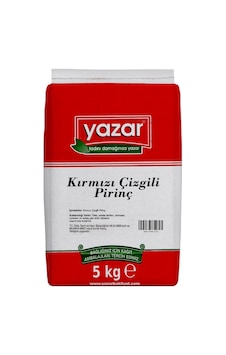 Yazar Kırmızı Çizgili Yerli Pirinç 5 KG Yazar Kırmızı Çizgili Yerli Pirinç 5 KG