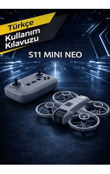 S11 Mini Neo Kameralı Çift Bataryalı Headless Mod Optik Akış Ledli Ve Uygulama Kontrollü Drone