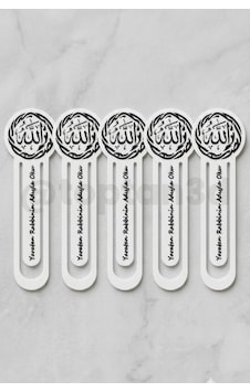 5'li Paket "allah" Yazılı Yazılı Ayraç, "rabbinin Adıyla Oku" Yazılı Kuran Ve İslami Dini Kitap Ayracı, 17cm 5'li Paket "allah" Yazılı Yazılı Ayraç, "rabbinin Adıyla Oku" Yazılı Kuran Ve İslami Dini Kitap Ayracı, 17cm