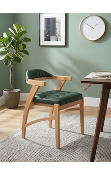 Chelsea Kolçaklı Ahşap Sandalye Natural Chelsea Kolçaklı Ahşap Sandalye Natural