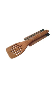 Bambum Capretta Bambu 30 CM Oluklu Spatula Buct01 Bambum Capretta Bambu 30 CM Oluklu Spatula Buct01