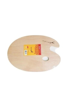 Academy Ahsap Oval Palet 20x30cm Nocolor-7d4f5a17