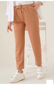 Tarzyeri Kadın Tam Kalıp Basic Eşofman Pantolon - Kahverengi 001 Tarzyeri Kadın Tam Kalıp Basic Eşofman Pantolon - Kahverengi 001