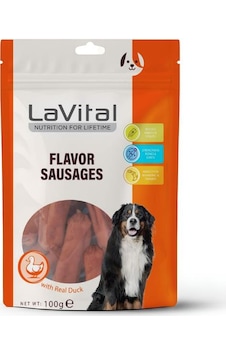 Lavital Ördek Etli Sosis Köpek Ödülü 100 Gr