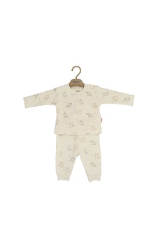 Tiffany Baby & Kids Tiffany Baby Cats And Dog Theme 2'li Bebek Takımı 20012 Ekru Tiffany Baby & Kids Tiffany Baby Cats And Dog Theme 2'li Bebek Takımı 20012 Ekru