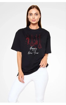 Unisex Bisiklet Yaka Baskılı Oversize T-shirt - Siyah Göründüğü Gibi Unisex Bisiklet Yaka Baskılı Oversize T-shirt - Siyah Göründüğü Gibi