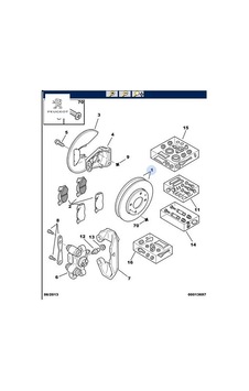 Arka Fren Disk Aynasi 106-206-306 Peugeot Cıtroen, Peugeot 4249.f5 Arka Fren Disk Aynasi 106-206-306 Peugeot Cıtroen, Peugeot 4249.f5