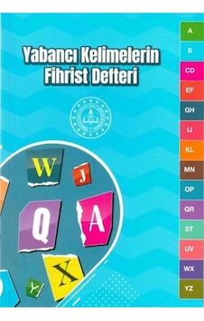 Mavi Boncuk Yabancı Kelimelerin Fihrist Kelime Defteri Mavi Boncuk Yabancı Kelimelerin Fihrist Kelime Defteri