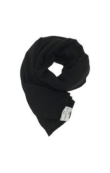 Happy Scarfs Medine Ipeği Şal - Siyah Siyah