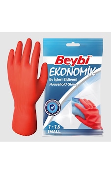 Ekonomik Lastik Eldiven No: 7 - 7,5 Ekonomik Lastik Eldiven No: 7 - 7,5