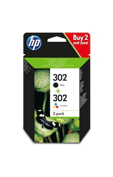 HP 302 X4D37AE Combo Mürekkep Kartuş