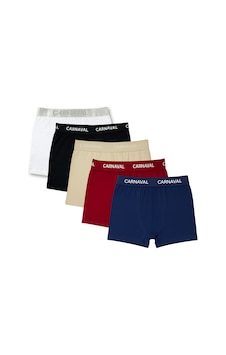 Carnaval Socks Carnaval Classic Colors Erkek Boxer 5 Li Set Çoklu Carnaval Socks Carnaval Classic Colors Erkek Boxer 5 Li Set Çoklu