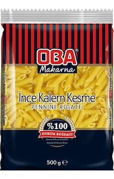 Oba Makarna İnce Kalem 20 x 500 G Oba Makarna İnce Kalem 20 x 500 G