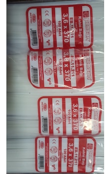 Pemsan Plastik Kelepçe 400adet Pemsan Plastik Kelepçe 400adet