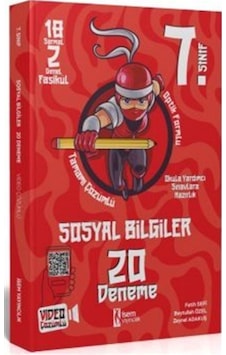 7. Sınıf Sosyal Bilgiler 20 Deneme / Fatih Sefi 7. Sınıf Sosyal Bilgiler 20 Deneme / Fatih Sefi
