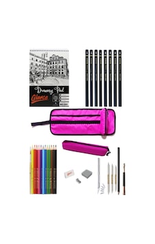 A5 Çizim Defteri 120 Gr 50 Yp Tombow Monor Dereceli Kalem Faber Aquarel Çantalı Çizim Seti A5 Çizim Defteri 120 Gr 50 Yp Tombow Monor Dereceli Kalem Faber Aquarel Çantalı Çizim Seti