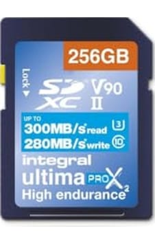 Integral 256 Gb Uhs-ıı Sd Kart V90 300 Mb/s'ye Kadar Okuma Ve 280 Mb/s'ye Kadar Yazma Hızı Sdxc Profesyonel Yüksek Hızlı Hafıza Kartı Integral 256 Gb Uhs-ıı Sd Kart V90 300 Mb/s'ye Kadar Okuma Ve 280 Mb/s'ye Kadar Yazma Hızı Sdxc Profesyonel Yüksek Hızlı Hafıza Kartı
