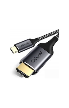 Qgeem Qg-ua09 Type-c To Hdmı Kablo Siyah