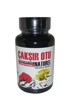 Çakşır Otu Natural Booster Erkeklere Özel Geliştirme Ürün 60'lı Çakşır Otu Natural Booster Erkeklere Özel Geliştirme Ürün 60'lı