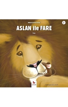 Aslan İle Fare-Minikler İçin Ünlü Eserler - Ezop - Almidilli