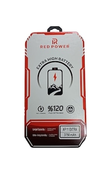 Red Power Apple iPhone Uyumlu 11 Batarya Pil Güçlendirilmiş 3750mah Red Power Apple iPhone Uyumlu 11 Batarya Pil Güçlendirilmiş 3750mah