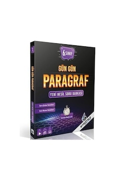 6.Sınıf Gün Gün Paragraf Soru Bankası- Strateji Yayınları 6.Sınıf Gün Gün Paragraf Soru Bankası- Strateji Yayınları