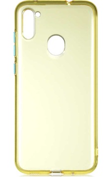 Galaxy M11 Kılıf Zore Bistro Kapak Sarı Galaxy M11 Kılıf Zore Bistro Kapak Sarı