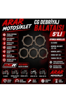 Cg-drift L-ybr-cbf 5'li Debriyaj Balatası Msr-arr3096 Cg-drift L-ybr-cbf 5'li Debriyaj Balatası Msr-arr3096