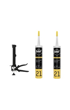 Beyaz Boyanabilir Silikonize Mastik Silikon Tabanca Seti 500gr X 2 Adet Silikon Ve Tabancası Seti Beyaz Boyanabilir Silikonize Mastik Silikon Tabanca Seti 500gr X 2 Adet Silikon Ve Tabancası Seti