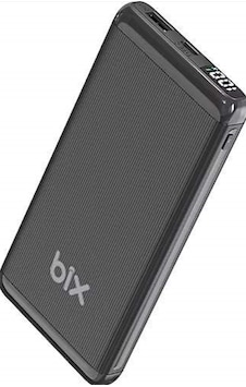 Bix Bxpb107 10000mah Pd 20w Ve Usb-a Scp 22.5w Çift Çıkışlı Dijital Ekranlı Hızlı Şarj Powerbank Siyah Bix Bxpb107 10000mah Pd 20w Ve Usb-a Scp 22.5w Çift Çıkışlı Dijital Ekranlı Hızlı Şarj Powerbank Siyah