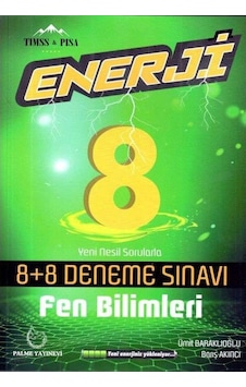 Palme 8. Sınıf Enerji Fen Bilimleri 8+8 Deneme Sınavı Palme 8. Sınıf Enerji Fen Bilimleri 8+8 Deneme Sınavı