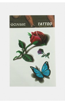 Gül Tattoo Dövme Sticker Gül Tattoo Dövme Sticker
