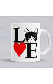 I Lowe Kedi Seni Seviyorum Kedi Cats Kupa Bardak Porselen Karışık I Lowe Kedi Seni Seviyorum Kedi Cats Kupa Bardak Porselen Karışık