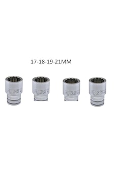 1/2 Kısa Yıldız Lokma 12 Köşe 17-18-19-21mm 1/2 Kısa Yıldız Lokma 12 Köşe 17-18-19-21mm