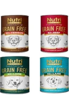 Nutri Canin Tahılsız Karışık Konserve Köpek Maması 4 x 400 G Nutri Canin Tahılsız Karışık Konserve Köpek Maması 4 x 400 G