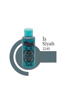 Rich Multi Surface 2240 İs Siyahı Akrilik Boya 120 Cc