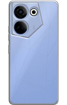 Tecno Camon 20 Pro 4g Kılıf Zore Süper Silikon Kapak Renksiz Tecno Camon 20 Pro 4g Kılıf Zore Süper Silikon Kapak Renksiz