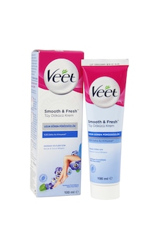 Veet Smooth & Fresh Hassas Ciltler için Tüy Dökücü Krem 100 ML Veet Smooth & Fresh Hassas Ciltler için Tüy Dökücü Krem 100 ML