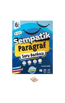 6. Sınıf Sempatik Paragraf Soru Bankası + Telefon Standı 6. Sınıf Sempatik Paragraf Soru Bankası + Telefon Standı