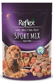 Reflex Semi-Moist Sport Mix Köpek Ödülü 150 G Reflex Semi-Moist Sport Mix Köpek Ödülü 150 G
