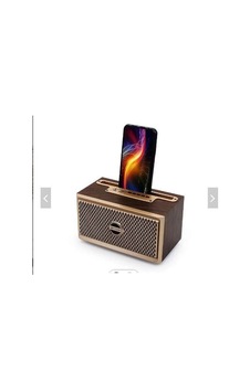 Ahşap 10w Telefon Standlı Süper Baslı Bluetooth Hoparlör Kahve Rengi - 622847007 Ahşap 10w Telefon Standlı Süper Baslı Bluetooth Hoparlör Kahve Rengi - 622847007