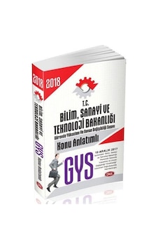 2018 GYS Bilim Sanayi ve Teknoloji Bakanlığı Konu Anlatımlı / ... 2018 GYS Bilim Sanayi ve Teknoloji Bakanlığı Konu Anlatımlı / ...