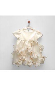 Andywawa Kız Bebek Baby Chic Fırfırlı Çiçekli Elbise Ac26777 Ekru Andywawa Kız Bebek Baby Chic Fırfırlı Çiçekli Elbise Ac26777 Ekru