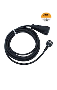 Eltos Suk010 Cca 3x25 Mm Kablolu Uzatma Priz 10 Metre 10 M
