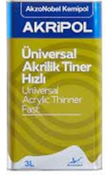 Akzonobel Akrilik Tiner Yavaş 1 Litre Akzonobel Akrilik Tiner Yavaş 1 Litre